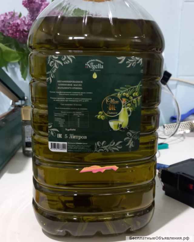 Оливковое масло нерафинированное