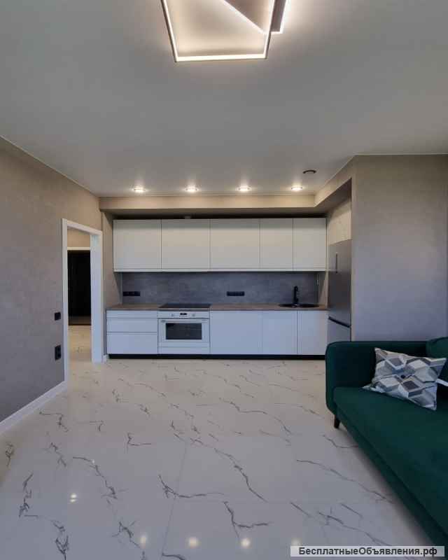 2 комн в Меркато с дизайнерским ремонтом