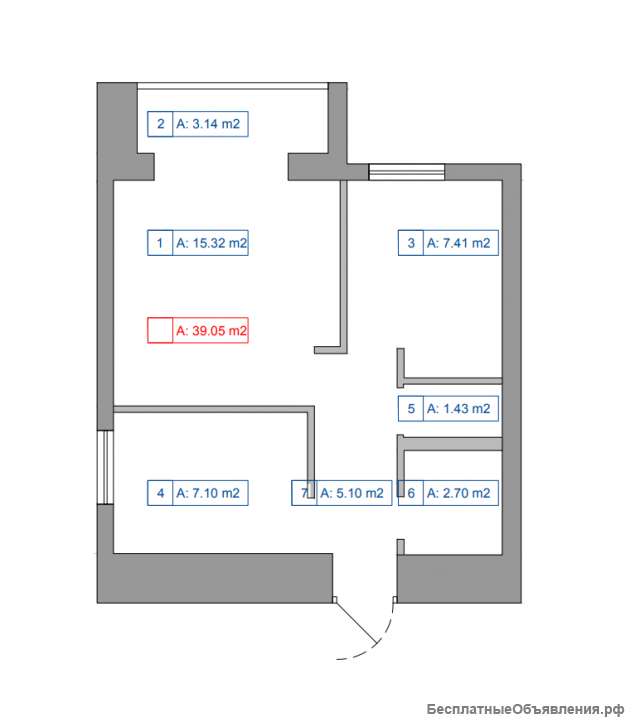 2 комн на Бытхе