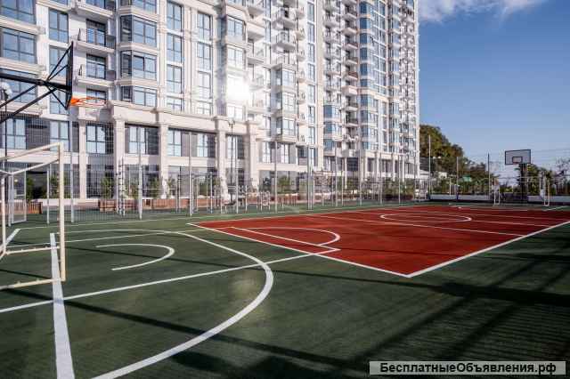 2 комн в Сочи в Меркато, новый дом с бассейном