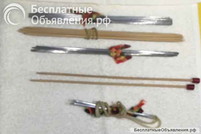 Вязальные спицы, крючки (СССР) (63 предмета)