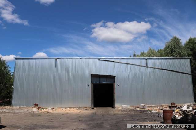 Сдается ангар площадью 900 м2 на территории Технопарка в Химках