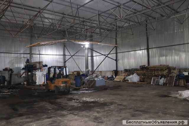 Сдается ангар площадью 900 м2 на территории Технопарка в Химках