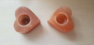 Подсвечники из гималайской розовой соли