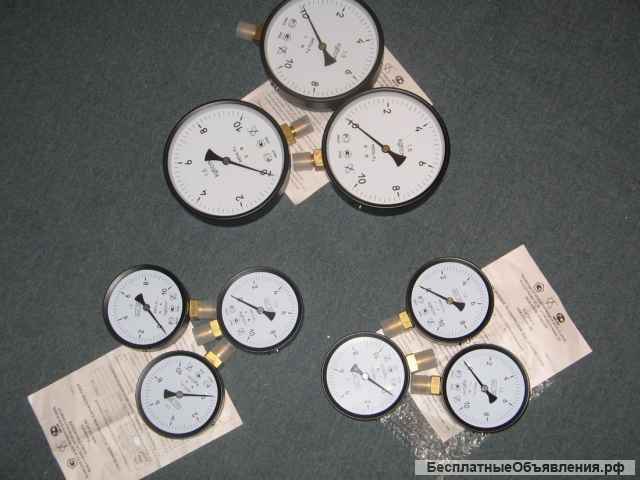 Манометры, счетчики газа