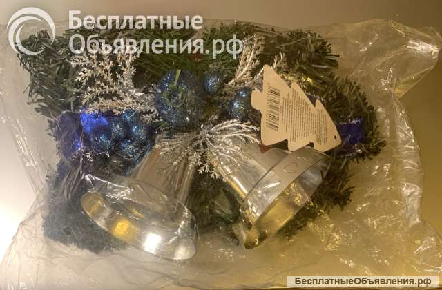 Украшение новогоднее «Колокольчики» новое