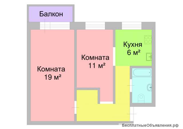 Уютная двушка с хорошей аурой