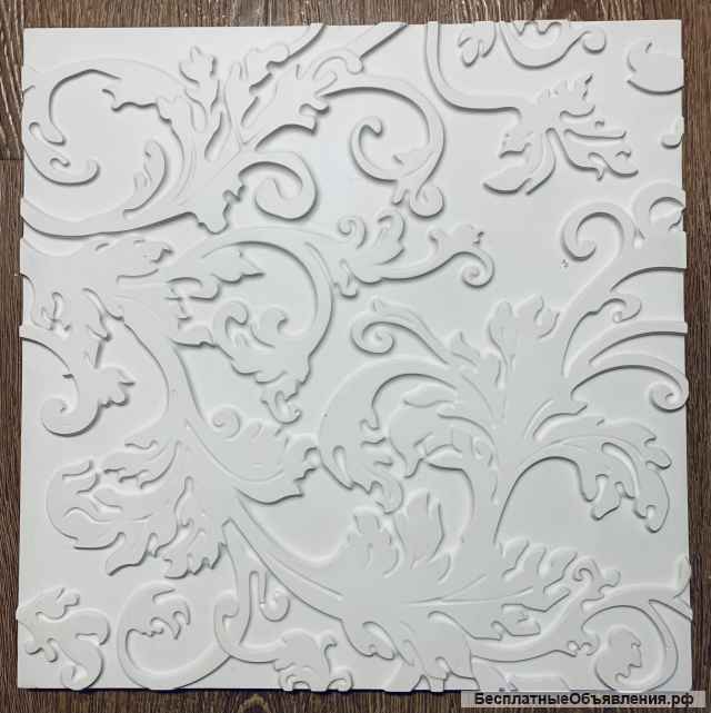 3D панели из гипса