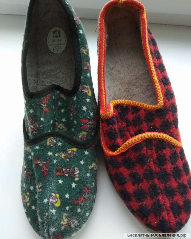 Комнатные тапочки