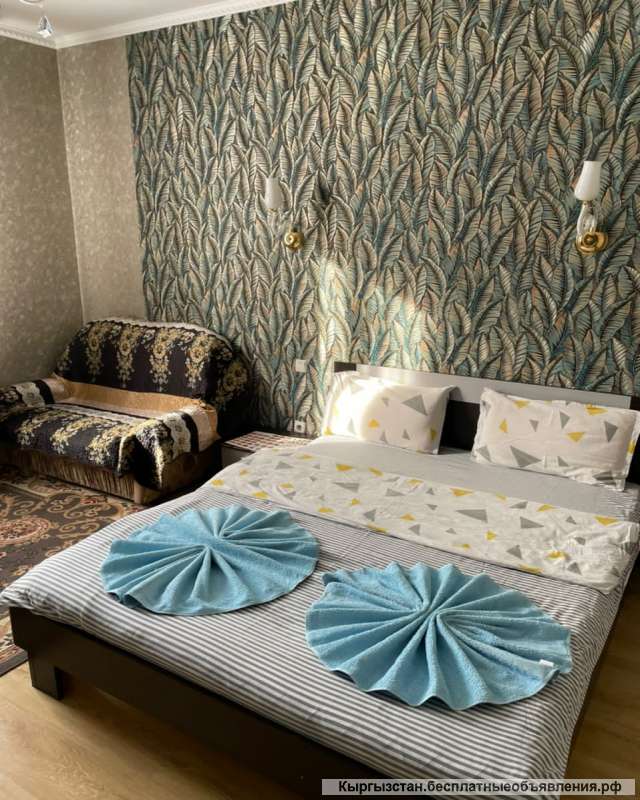 Гостиница Люкс номера Азия - Молл. 2 часа - 600 сом. Ночь - 1300 сом