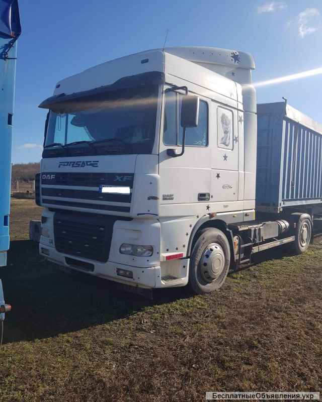 Зерновоз DAF XF95 в комплекте с полуприцепом Schmitz