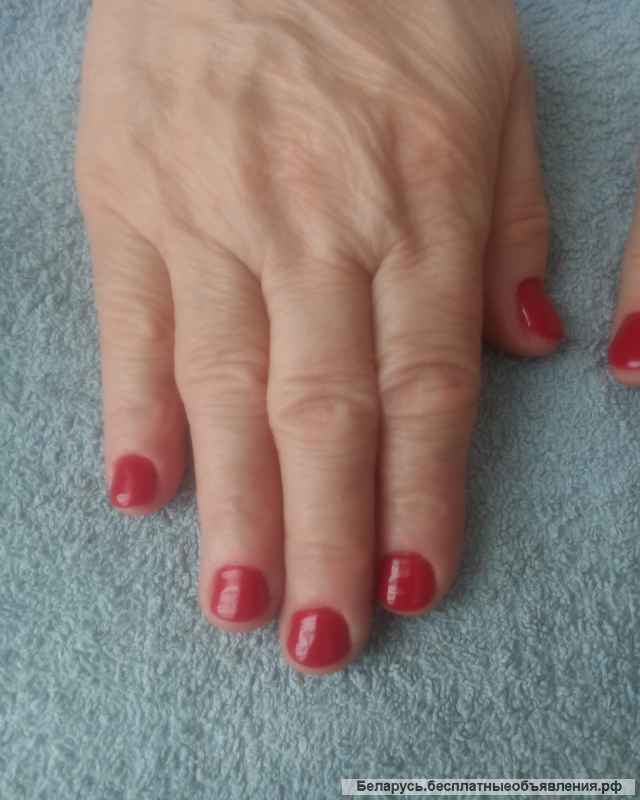 Маникюр (обрезной, гель-лак, наращивание)