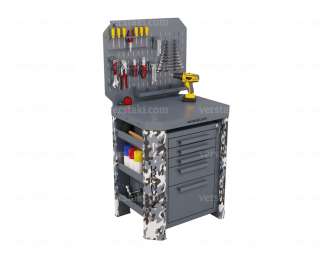 Камуфлированный верстак в гараж