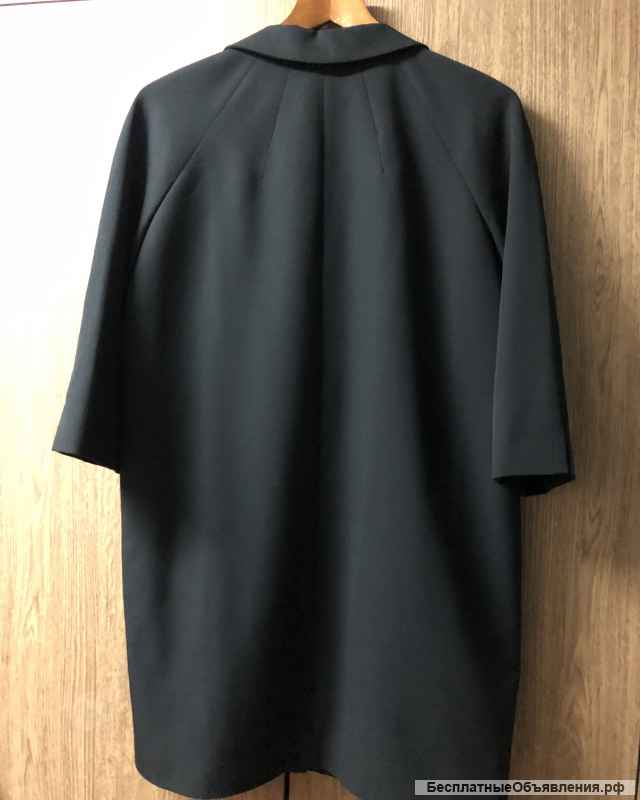 Плащ черный