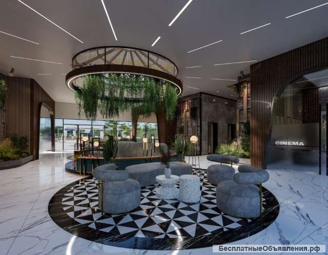 Квартиры от 46 кв.м. в жилом проекте в центре Алании, Оба, Турция