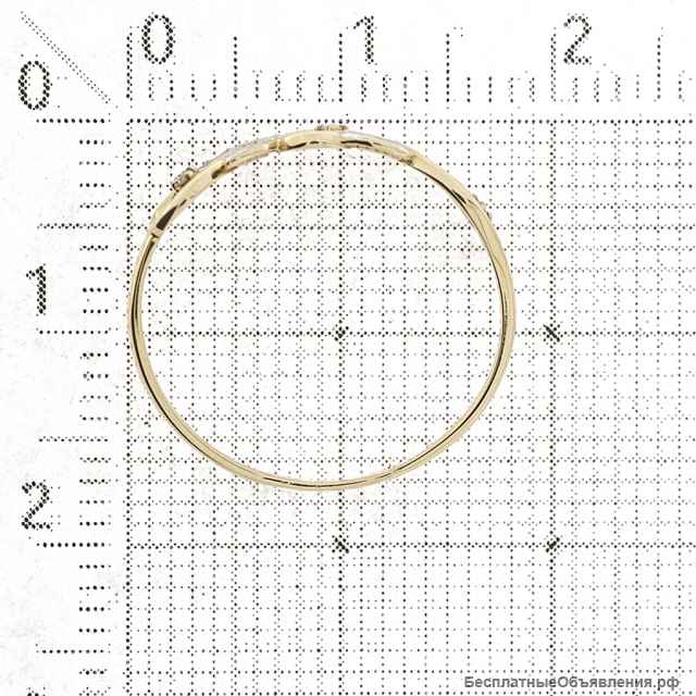 Золотое кольцо с бриллиантами