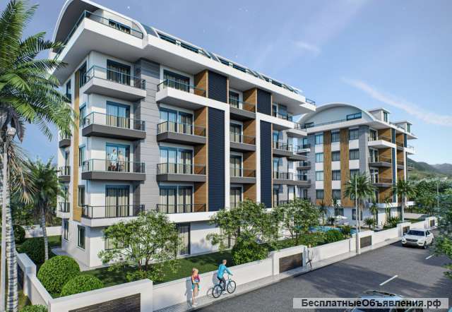 Квартиры в комплексе премиум-класса, Демирташ, Алания, Турция