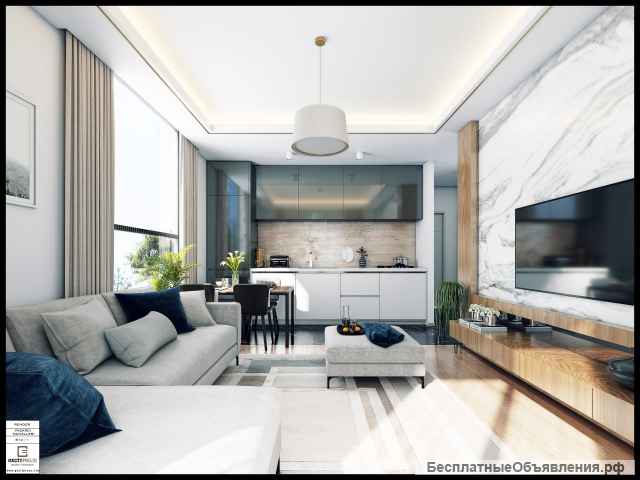 Квартиры в Газипаша, Алания, Турция