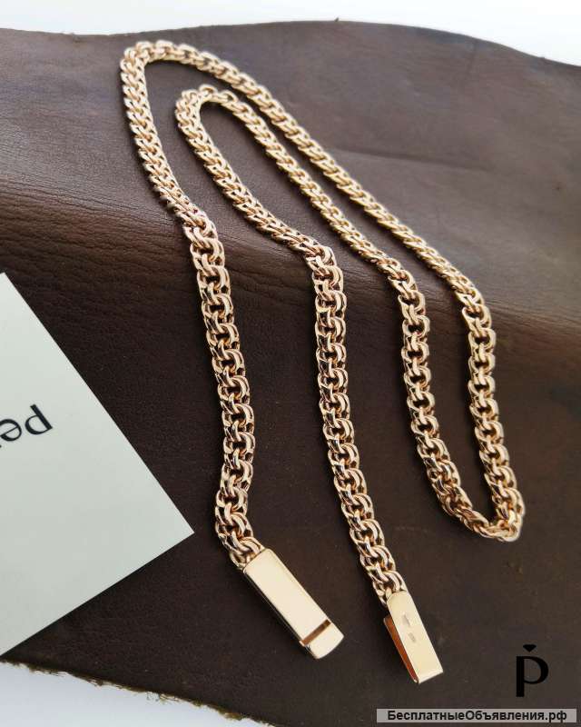 Цепи Браслеты Золото Серебро
