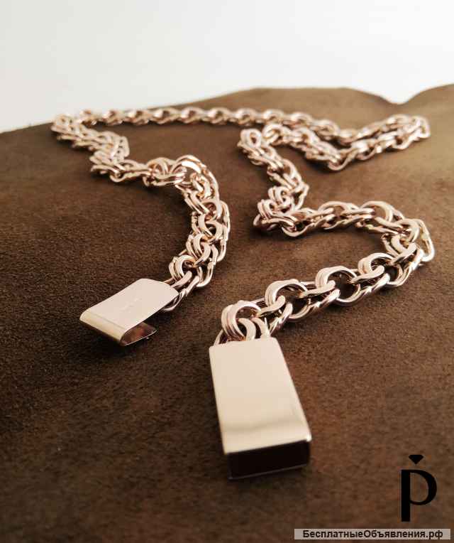 Цепи Браслеты Золото Серебро