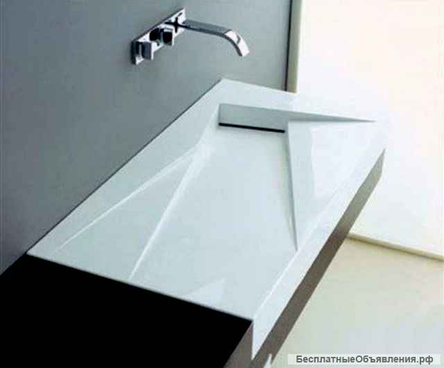 Столешницы, ступени, подоконники, декор. панели из искусственного камня 9500 п.м.