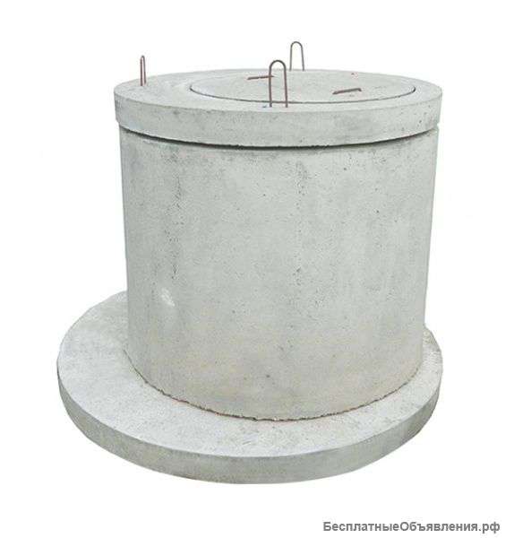 Доставка ЖБИ. Кольца КС, Днища ПН и др.