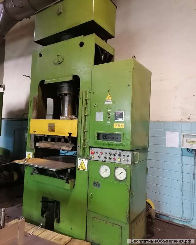 Пресс гидравлический 100 тн ДБ2430