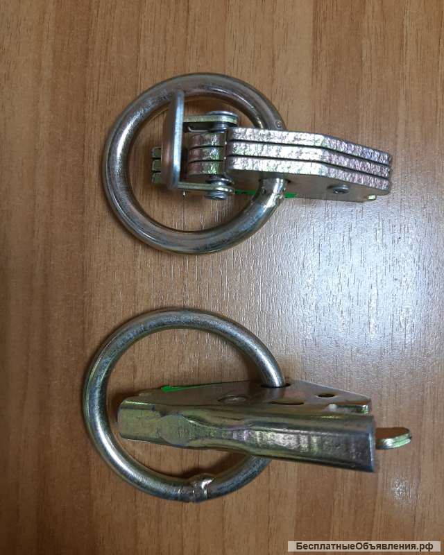 Кольца для крепления груза в фургоне к рейкам