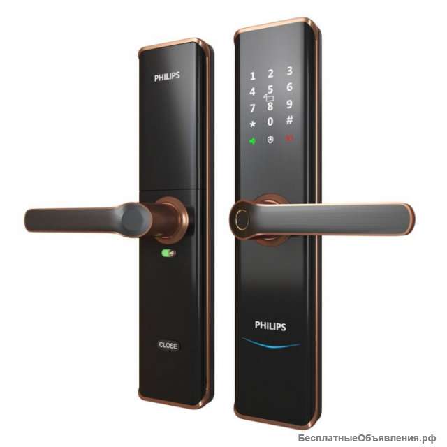Электронный биометрический дверной замок Philips Easykey 7300