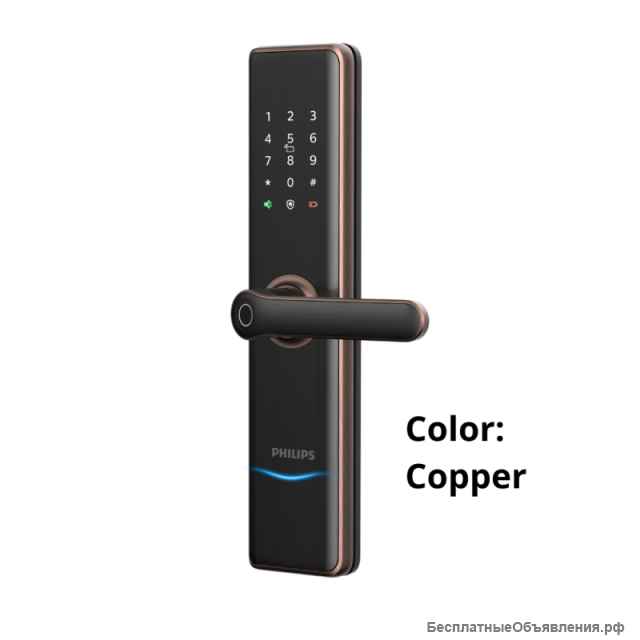 Электронный биометрический дверной замок Philips Easykey 7300