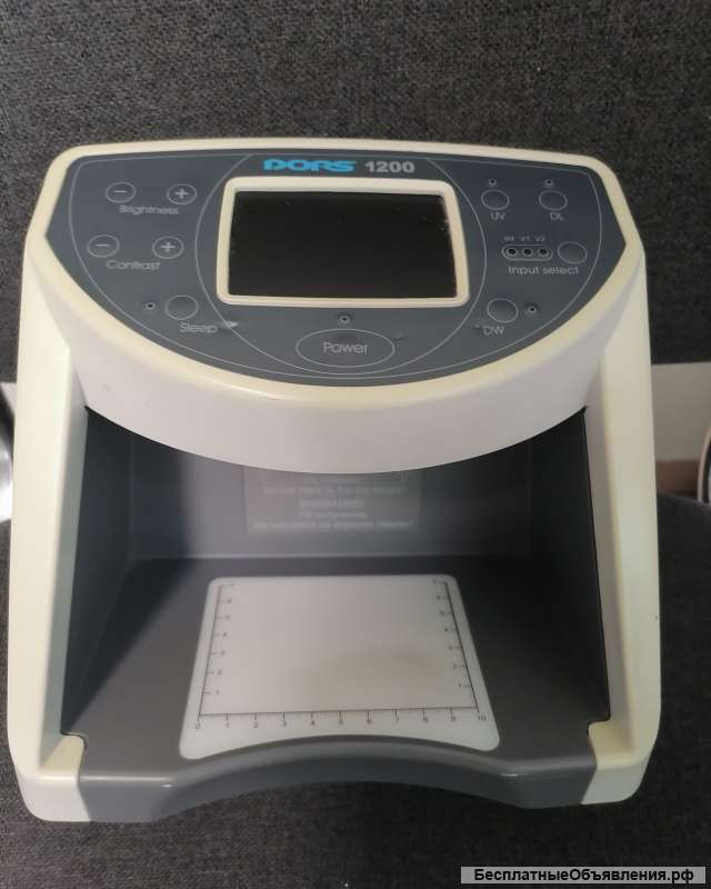 Детектор купюр DORS 1200 б/у рабочий Цена 7500 встреча в центре и у метро Отрадное