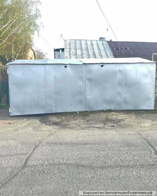 Металлический гараж 3,5 х 7 м. Без места. Самовывоз