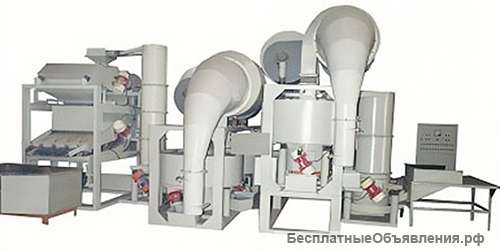 Агрегаты для очистки отборных ядер семечек подсолнечника ZTM-800