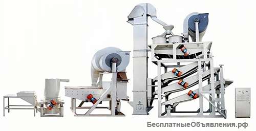 Оборудование для шелушения и сепарации семечек подсолнечника ZTM-1500