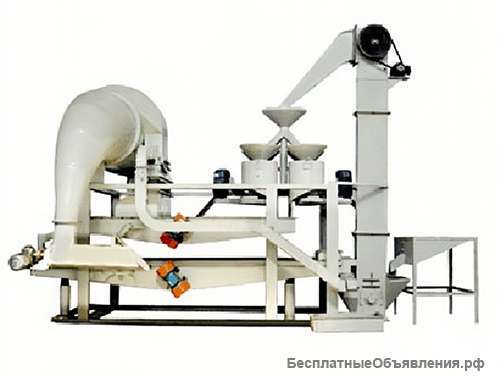 Оборудование для шелушения и сепарации гречихи WTM-400