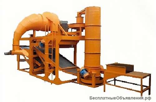 Оборудование для шелушения и сепарации овса WTM-1000