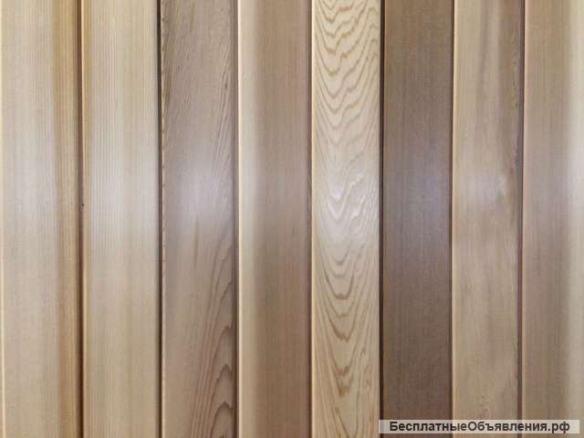 Вагонка с двухслойным покрытием