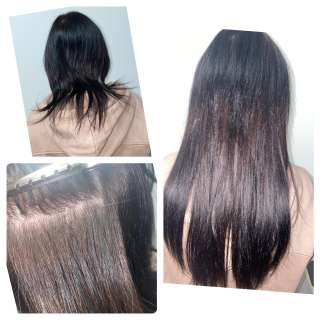 Наращивание волос горячее итальянское кератиновое