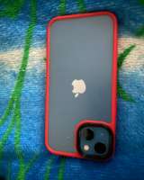 Найден айфон 13, синего цвета в красном чехле ищу владельца