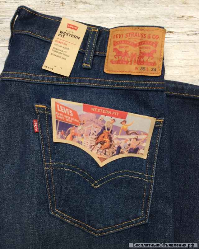 Джинсы Levi's Men's Cowboy Jeans 35x34