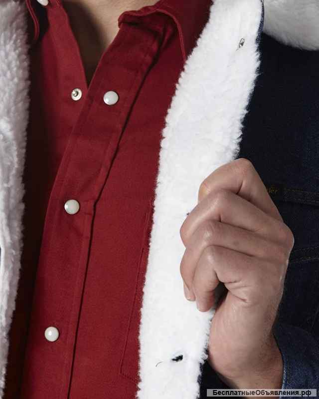 Куртка джинсовая Wrangler Western Sherpa Lined Denim Jacket