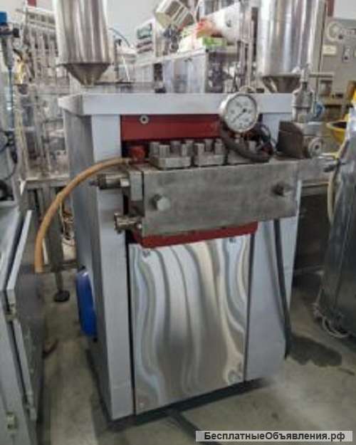 Гомогенизатор, пр-ть 1250 л/час, инв 1921