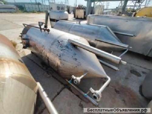 Емкость нержавеющая, объем 1,2 куб. м., инв 7599