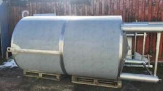 Емкость, нержавеющая, новая, объем 5 куб.м., вертикального исполнения