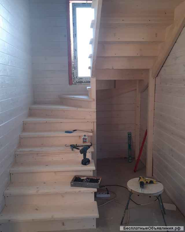 Изготовление и монтаж лестниц