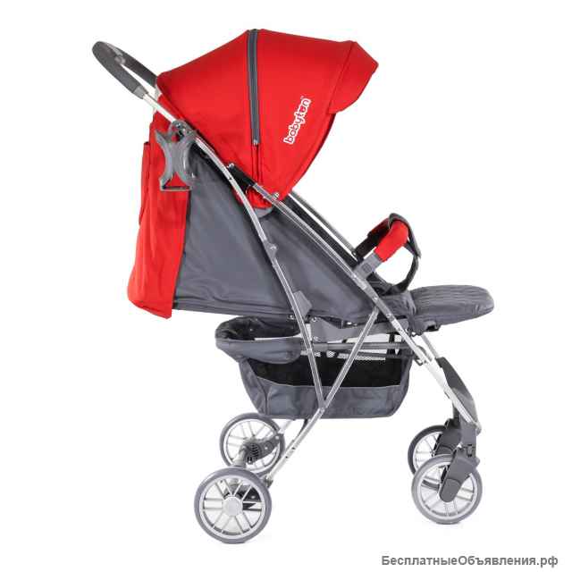 Коляска прогулочная Babyton Active Red E52