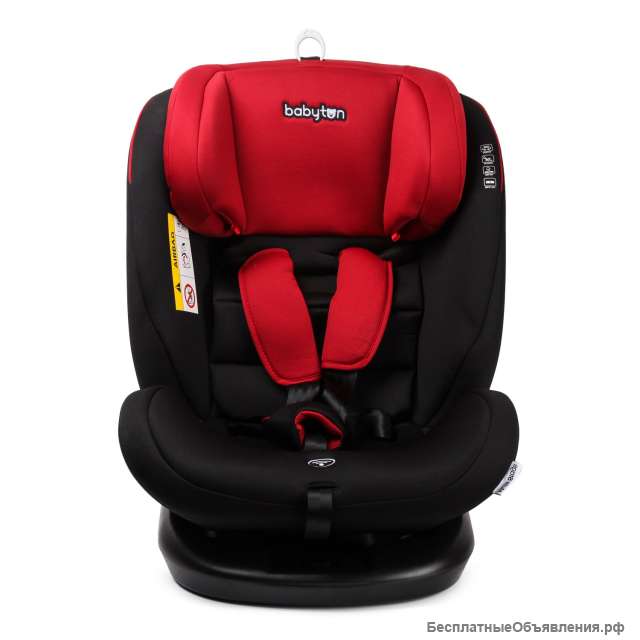 Автокресло Babyton Multi-Stage 0+/1/2/3 Isofix Red