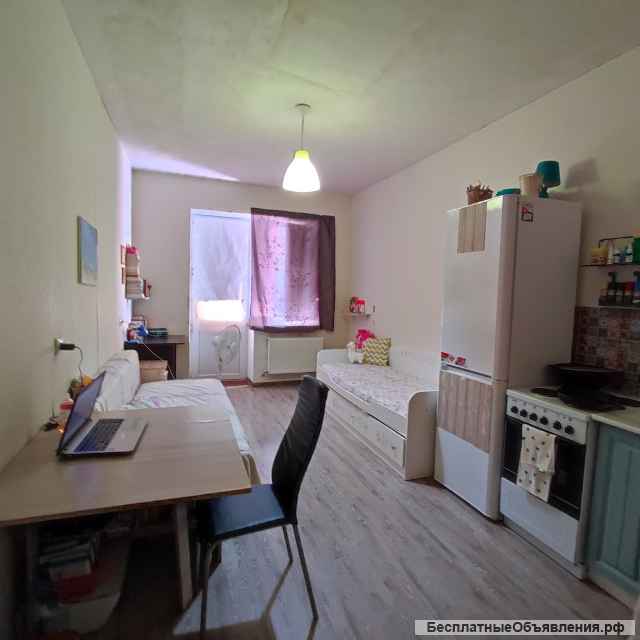 Квартиру-студию 25м2 1/3эт