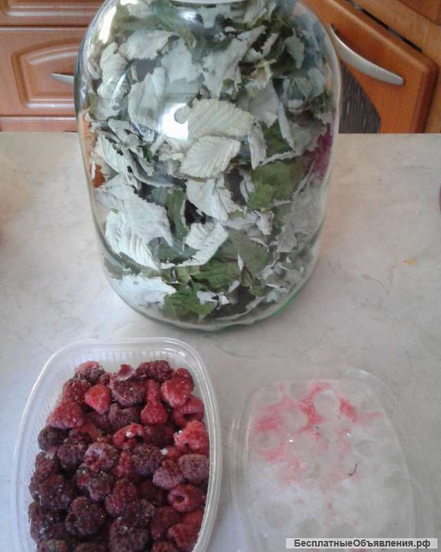 Малиновый лист сушеный натуральный