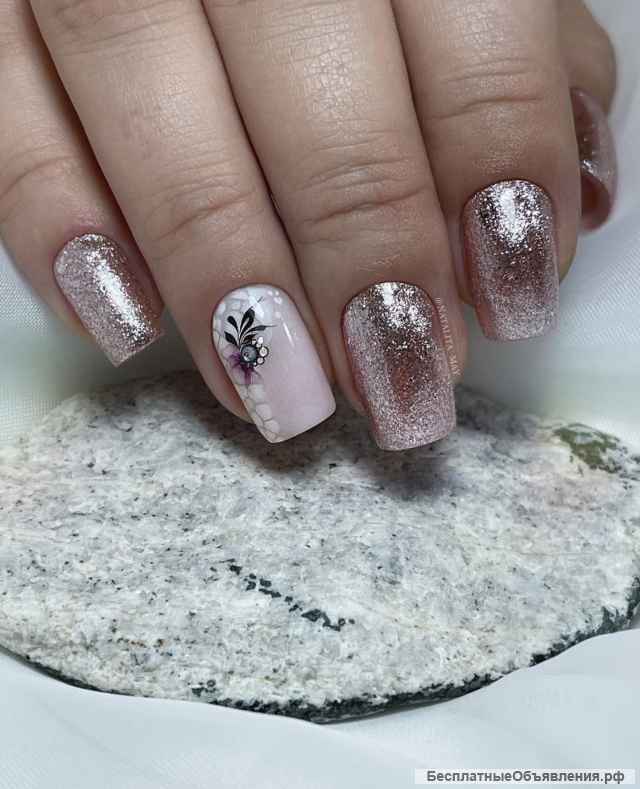 Гель лак маникюр